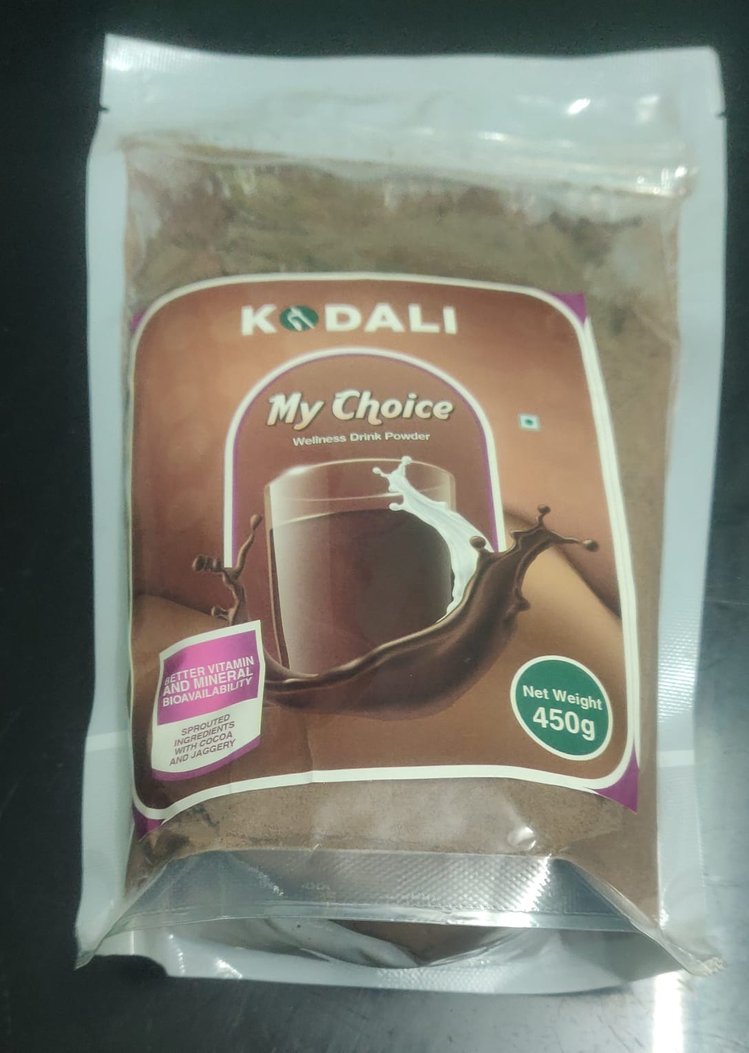 Kodali Ventures My Choice Wellness Drink Powder Pouch Pack 450 gm